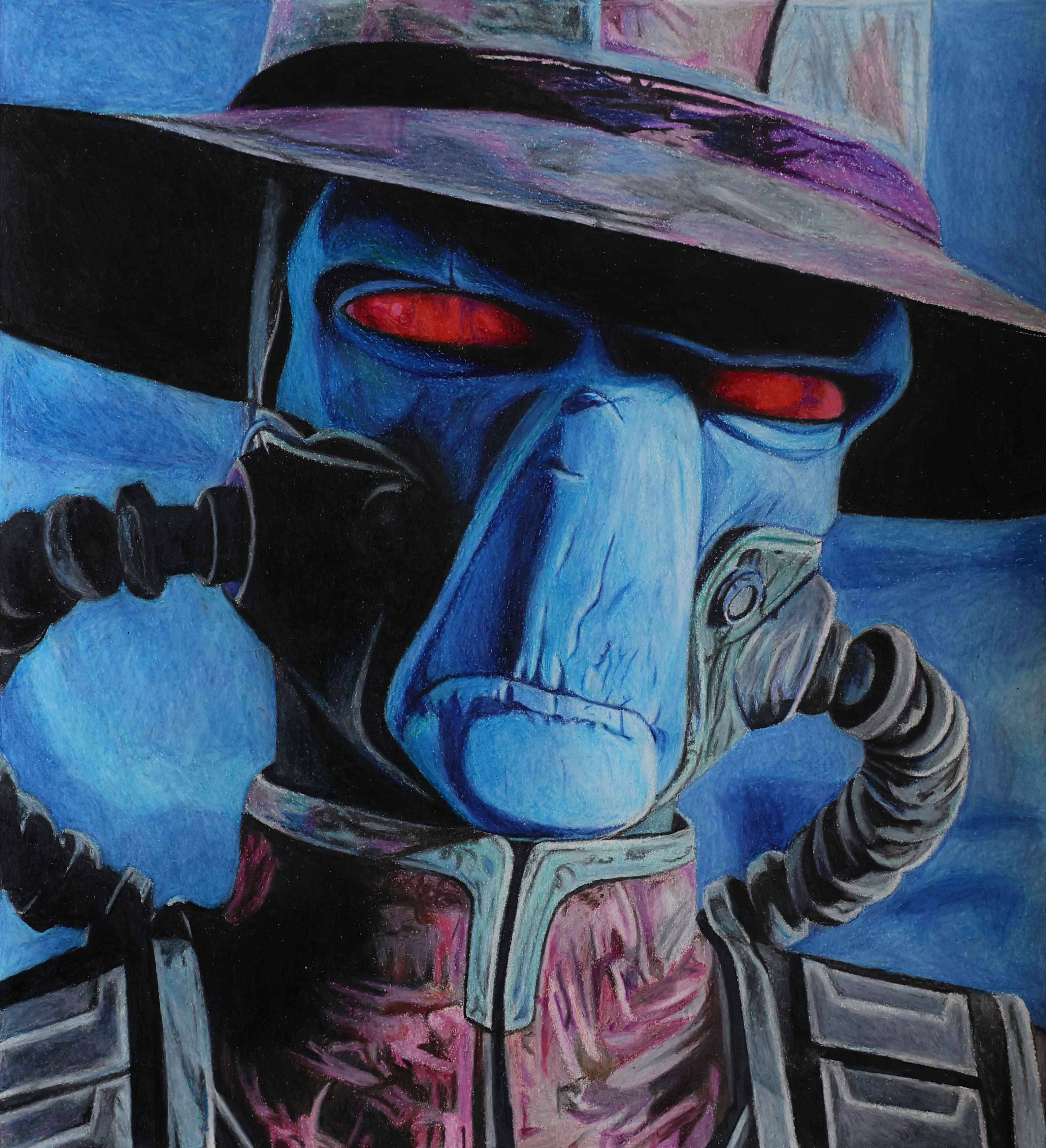 cad bane drawing